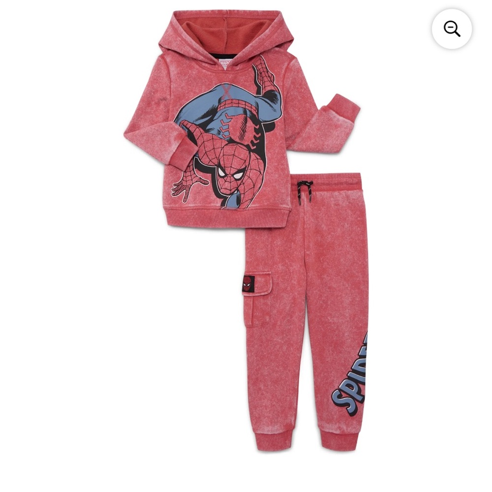 Spider-Man Hoodie & Jogger Set Toddler - Size: 18M (NWT)